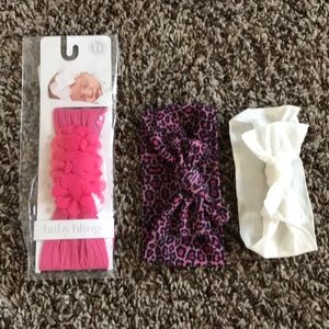 Baby Bling Bows Lot of 3